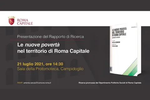 FUSP Eventi - Le nuove povertà nel territorio di Roma Capitale - Cover